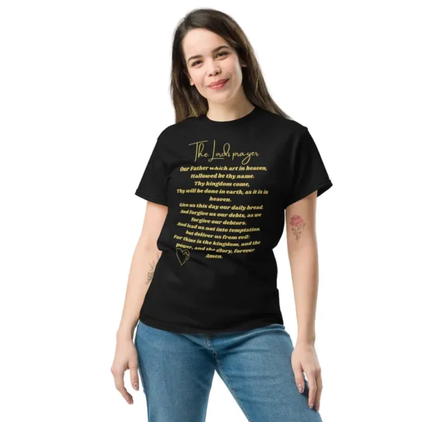 The Lord’s Prayer Unisex classic tee - Image 8