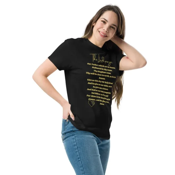 The Lord’s Prayer Unisex classic tee - Image 6