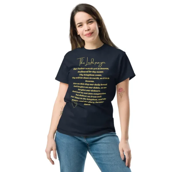 The Lord’s Prayer Unisex classic tee - Image 4