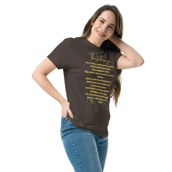 The Lord’s Prayer Unisex classic tee - Image 3